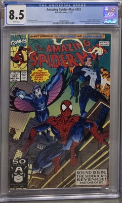 Amazing Spider-Man #353 CGC 8.5 Graded Comic Book Venom Carnage | eBay