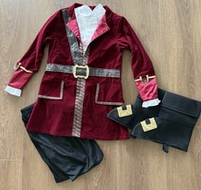Disney Store Captain Hook Peter Pan Halloween Costume Sz 7/8