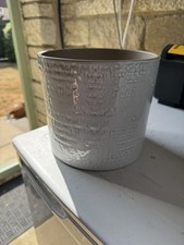 Ceramic Indoor Plant Pot - White - Ikea Chiafrön - 15cm