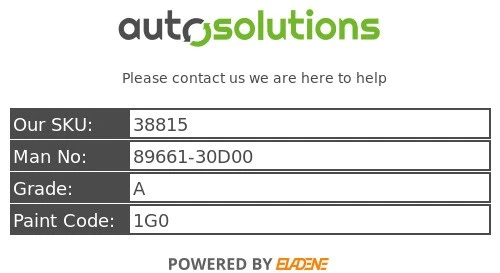 LEXUS Gs 450h Hev GRS19_, GWS19_, UZS19_ (S19) Engine ECU 89661-30D0 89661-30D00 - Image 2 of 4