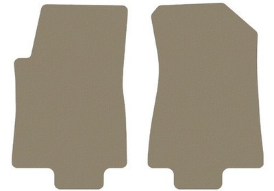 Dunkelbeige Fußmatten, Teppiche VORNE für Maxus T90 EV 2022-... 14xRand