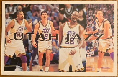 UTAH JAZZ, SUPER RARE ! 1993-1994, 8 1/2