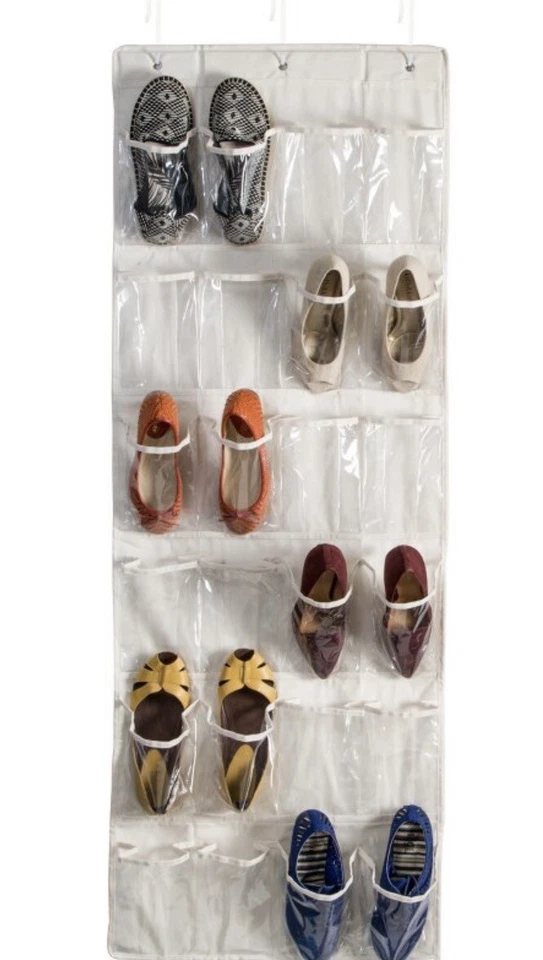 24 Pocket Otd Shoe Org Natural Sft01256 Natural - Image 2 of 4