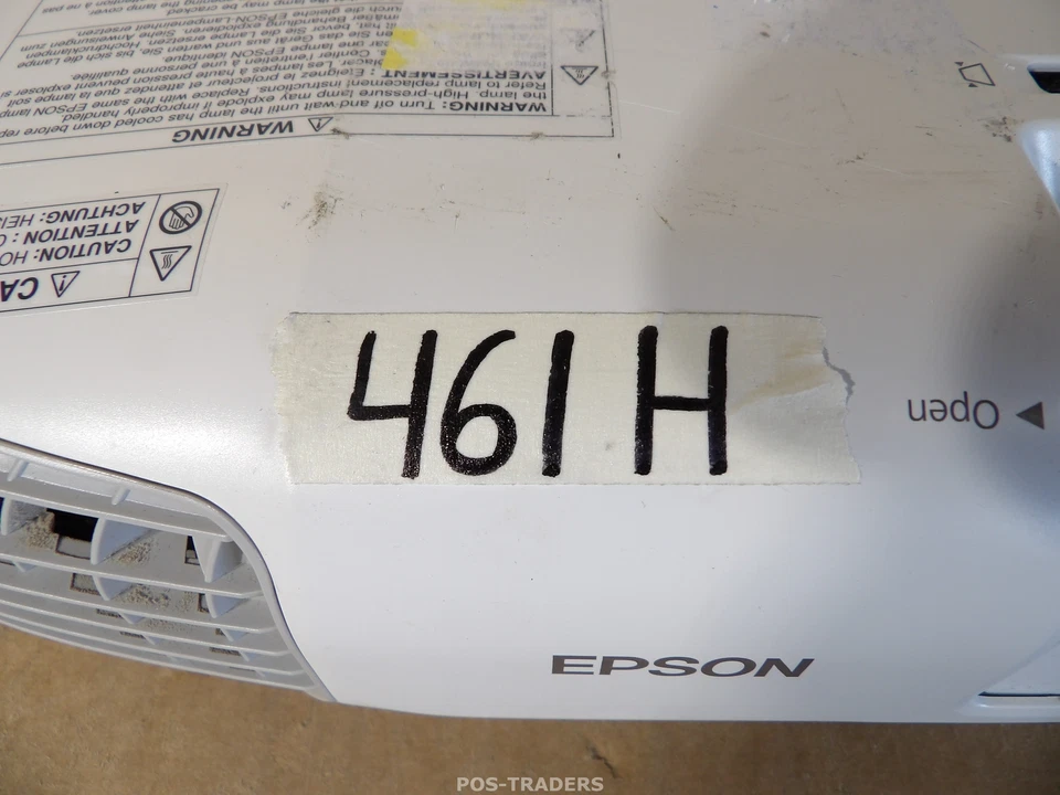 Epson EB-X20 XGA projector Beamer 3LCD 2700 Lumens - 461 HOURS - EXCL REMOTE  - Bild 2 von 4