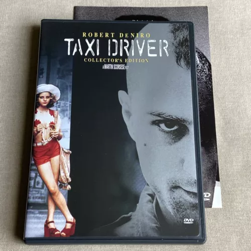 Taxi Driver (DVD Collector's 1976) W/ Insert Crime Robert De Niro Jodie Foster +