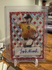 2022 Leaf Perfect Game - Josh Knoth - Prospect RC Auto #1/1 Proof 🔥📈 Brewers