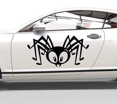 Aufkleber Spinne witzig - Sticker für alle glatten Oberflächen