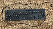 Dell Wired Keyboard - Black * Good Condition *