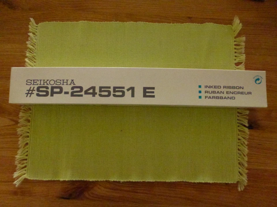 5 original Seiko Farbbänder kompatibel mit Seiko Precision SP 2400 Schwarz