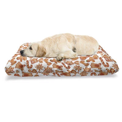 ABAKUHAUS Weihnachten Haustierbett Lebkuchen-Plätzchen