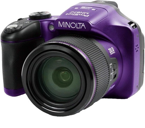 Minolta - ProShot MN40Z 20.0 Megapixel Bridge Camera with 40x