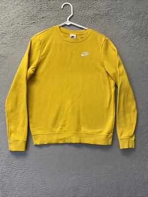 yellow sweatshirt nike