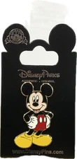 Trading Pin - Disney Disneyland Park - Mickey Mouse Standing Pose Authentic NEW