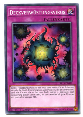 Yu-GI-OH Deckverwüstungsvirus Common SR13-DE038
