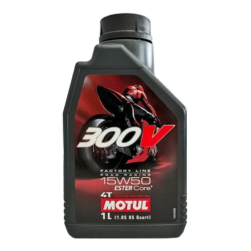 MOTUL 300V FACTORY LINE ROAD RACING 15W-50  4T  -  1 Liter | Ester Core Motoröl