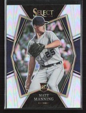 2022 Panini Select Silver Holo Prizm #114 Matt Manning Detroit Tigers (Q)