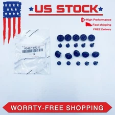 OEM 10Pcs Engine Cover Bumper Retainer Clips For 90467-07211 Toyota/ Lexus
