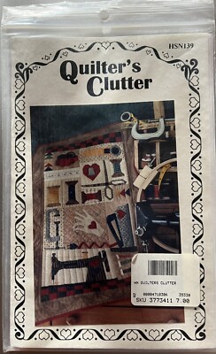 Hearthsewn pattern HSN139 Quilter's Clutter ~finished size 17'' x 27-1/2'' uncut