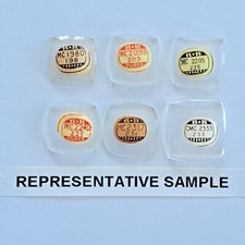 GRUEN CURVED bottom CUSHION shape glass WATCH CRYSTALS by SIZE BB TYPE: MC 