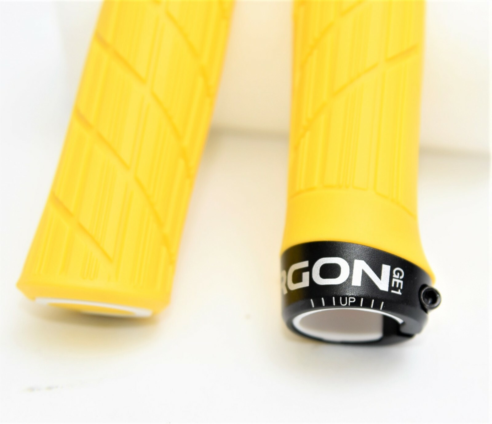 Ergon GE1 Evo Factory Grips, Slim - Yellow, Lock-On, YETI TEAM