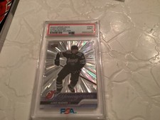 2023 Upper Deck  Luke Hughes Outburst Silver Young Guns No. 248 PSA 9