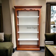 LIBRERIA  COLORE CILIEGIO E BIANCO  SALOTTO UFFICIO CAMERETTA PRONTA CONSEGNA