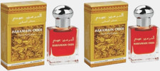 Al Haramain Oudi Attar Combo Pack of 2 X 15 ML Each  Pack Of 2 