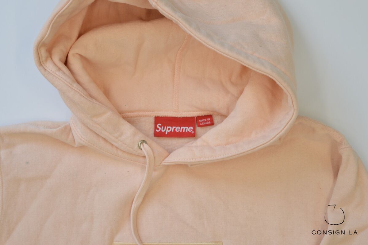 Supreme Box Logo Hoodie - FW16 - Peach - Size Medium - Pre Supreme Box Logo Hoodie - FW16 - Peach - Size Medium - Pre