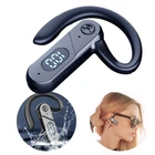 Bluetooth Ear-hook Headsets Sports Headphone Mic Display for Car/Truck Dirving