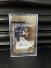 2022 Bowman Chrome Jackson Merrill Gold Shimmer Auto 02 /50 BGS 9.5/ Auto 10