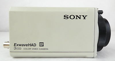 Sony DXC-990P 3CCD Camera Color ExwaveHAD DSP Inspection Sony DXC-990P 3CCD Camera Color ExwaveHAD DSP Inspection