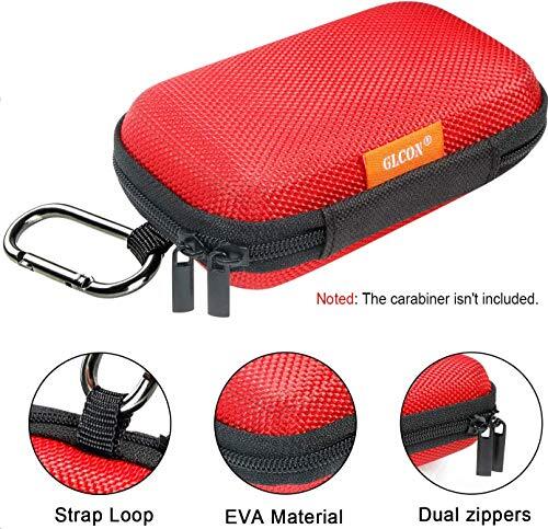 Rectangle Small EVA Case - Portable Protection Hard Shell Exterior Red - Picture 4 of 8