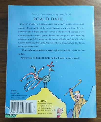 The Roald Dahl Treasury by Roald Dahl (2003, Book) - Picture 6 of 6