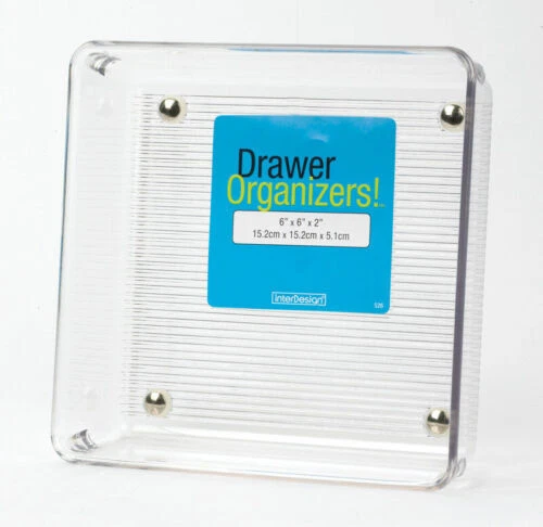 Ящик для хранения InterDesign пластиковый ящик коробки для дома