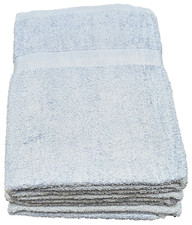 2 Pack Beach Pool Spa Towels Solid Porcelain Blue 100 Cotton 36" x 68"