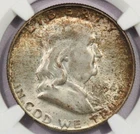 1954-D Franklin Half Dollar 50c NGC MS65 sweet original coin
