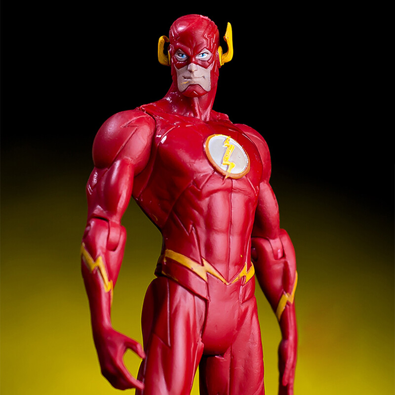 2pcs/set Super Hero Justice League The Flash Green Lantern Action
