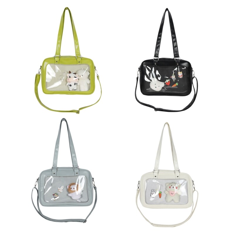 Simple Bag PU Handbag Shoulder Bag Crossbody Bag Day