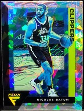 2020-21 Panini Flux Nicolas Batum Cracked Ice #75 Clippers C006