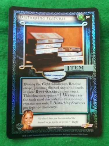 BUFFY THE VAMPIRE SLAYER CCG - (CLASS OF '99, UE) SINGLE FOIL CARDS - Foto 16 di 69