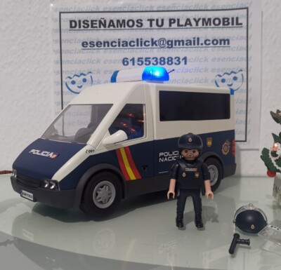 Policía Nacional Playmobil Furgon De Policia Playmobil Furgón
