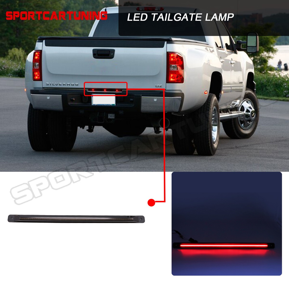 AUTOWIKI LED Taillight Assembly for 2014-2018 Chevy