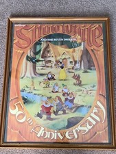 RARE!! Snow White & the Seven Dwarfs Movie Poster