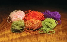 Hareline Dubbin DYED PEARL DIAMOND BRAID Fly Tying Material About 4 Yds