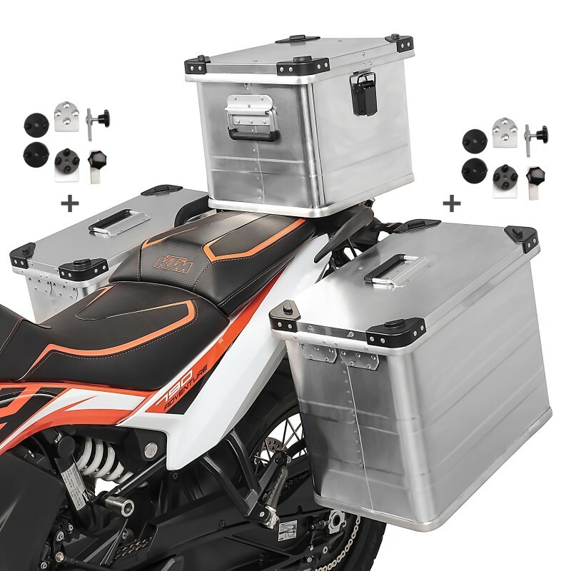 Alu Panniers 45-45L Topcase 36L for KTM 1290 Super Duke GT R