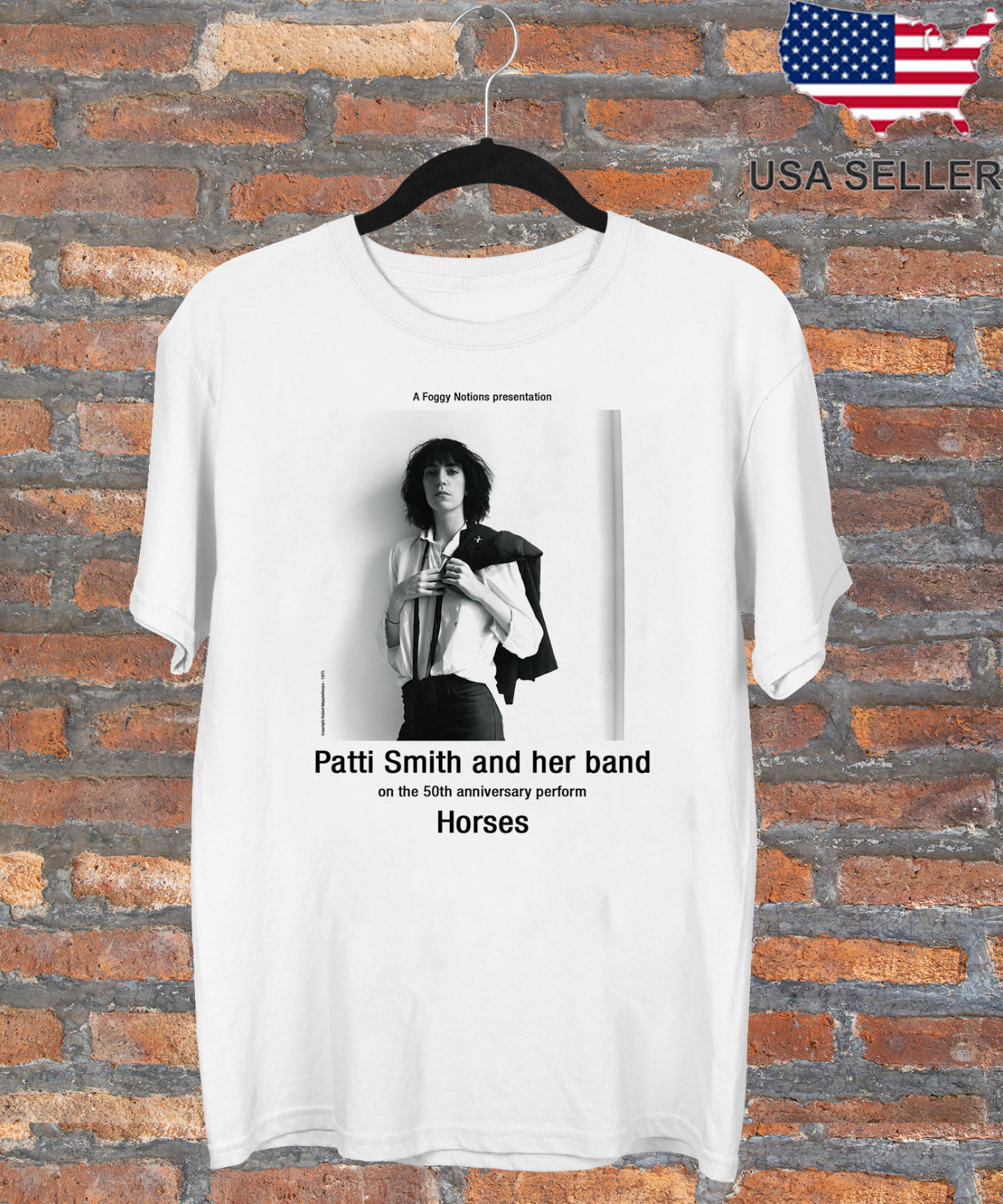 Patti Smith And Her Band On The 50th Anniversary Horse T Shirt