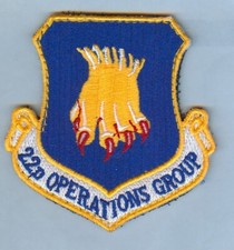 USAF / US Air Force 22d OPERATIONS GROUP - FULL COLOR .... MINT ........ X