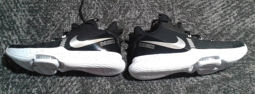 Zapatos de baloncesto Nike LeBron Witness V 5 para hombre, negros plateados blancos talla 12, NUEVOS - Imagen 4 de 8