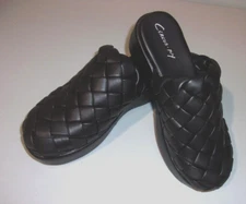 Women's Circus*NY Julieta slip on clogs with weave design size 9M