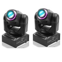 4X BüHnenlicht 8Gobo Moving Head Rgbw Led Dmx Beam Party Dj Disco Strobe U`King